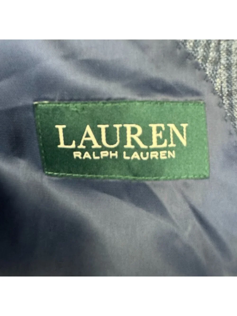 Lauren Ralph Lauren Men's 2-Button Blazer Gray Checkered • 56L